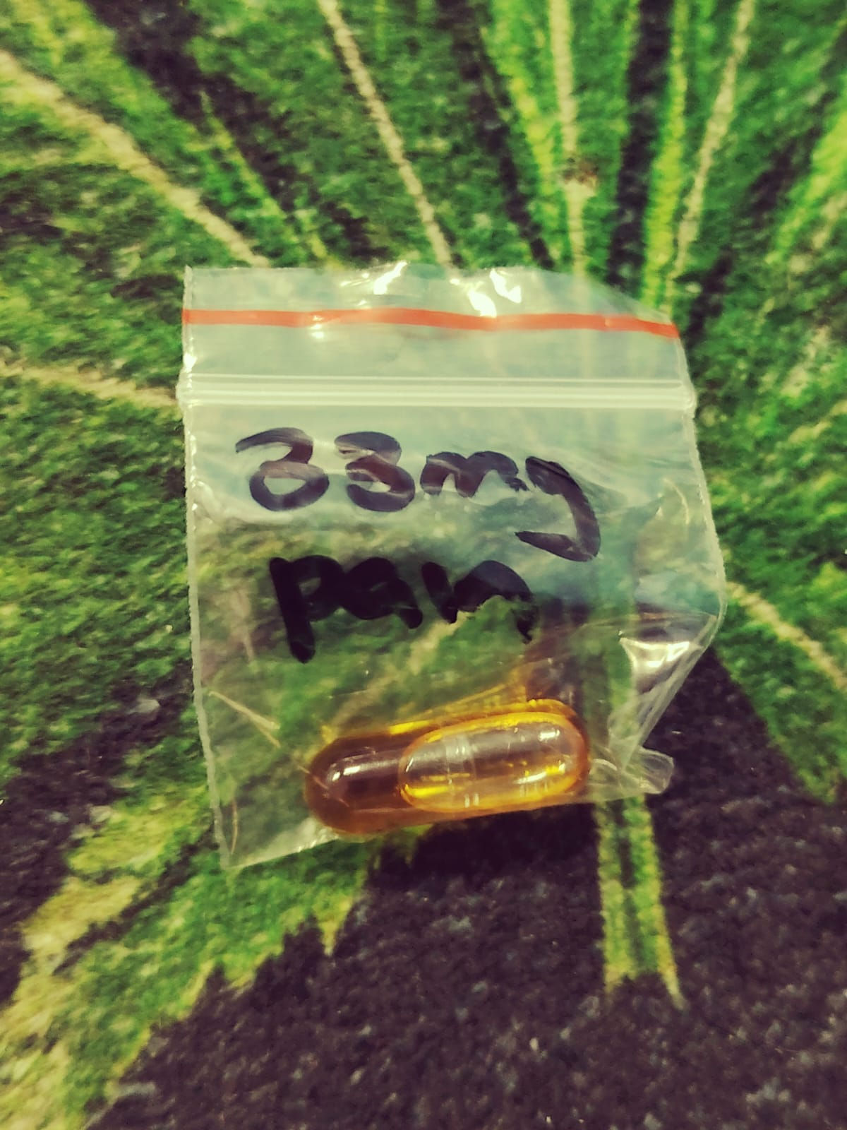 THC Caps - 33mg Pain