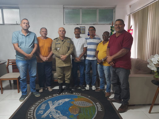 DIRETORIA VISITA O CMT CPRSUL