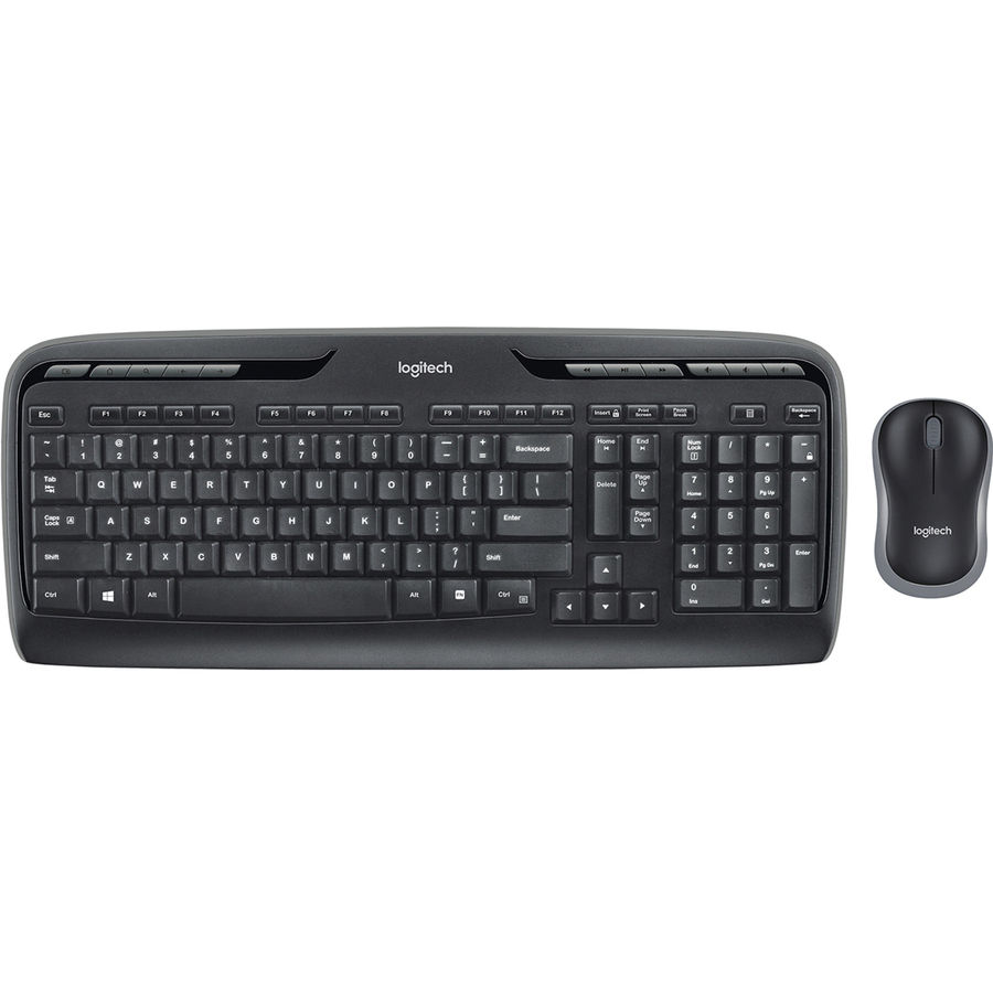 Logitech MK320 Wireless Keyboard and Mouse Combo for Windows, 2.4 GHz Wireless