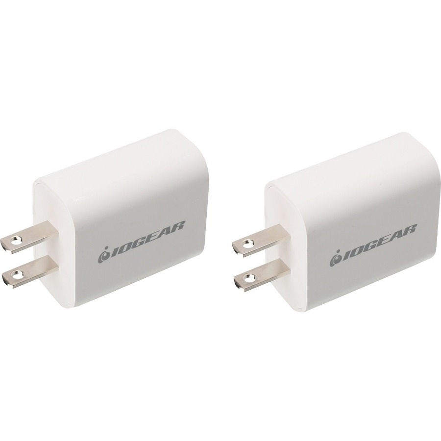 IOGEAR GearPower Compact USB-C 20W Charger 2-Pack