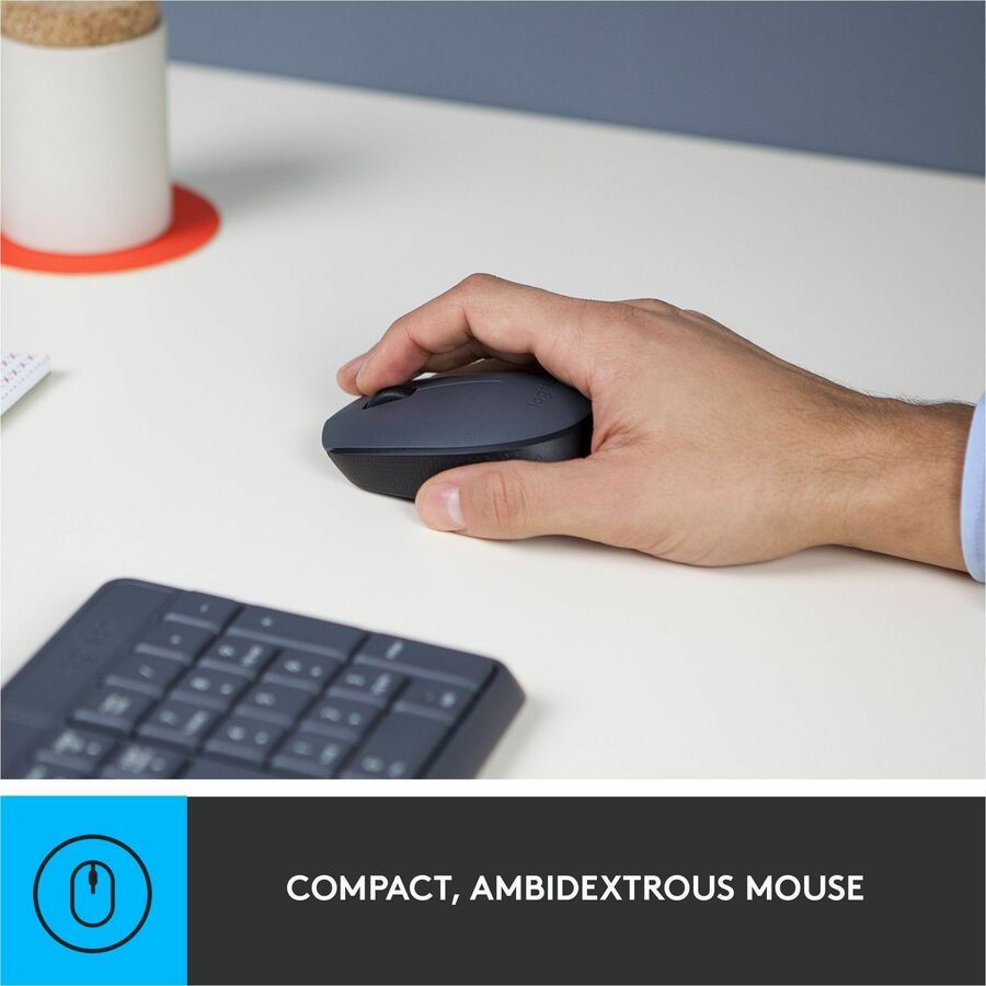 縮圖：Logitech MK235 Wireless Keyboard & Mouse (English Layout)