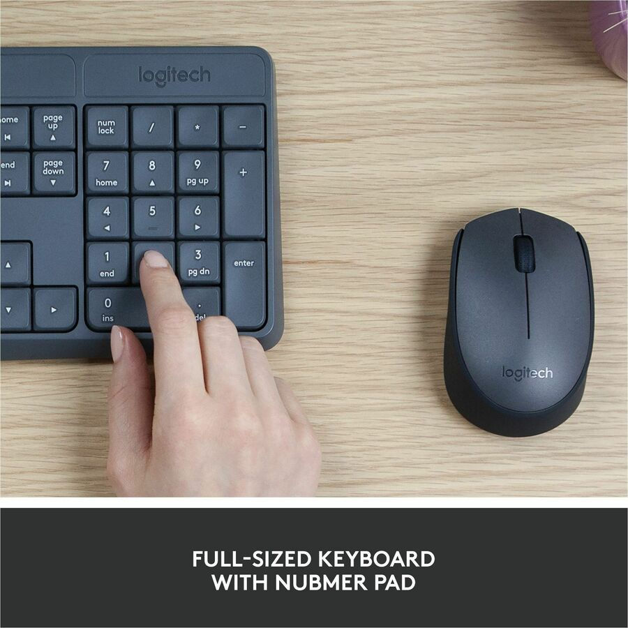 縮圖：Logitech MK235 Wireless Keyboard & Mouse (English Layout)
