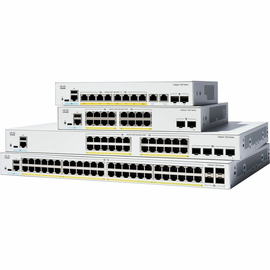 الصورة المصغرة: Cisco Catalyst C1200-48P-4G Ethernet Switch
