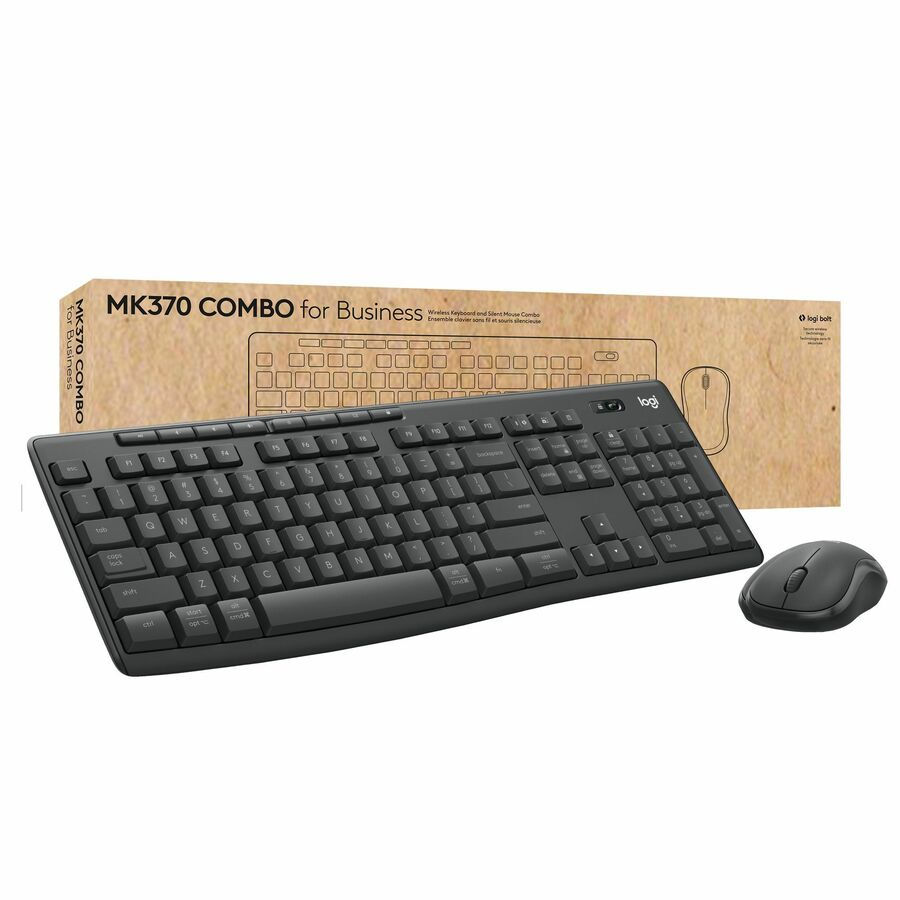 Logitech MK370 Combo for Business Wireless Keyboard and Silent Mouse