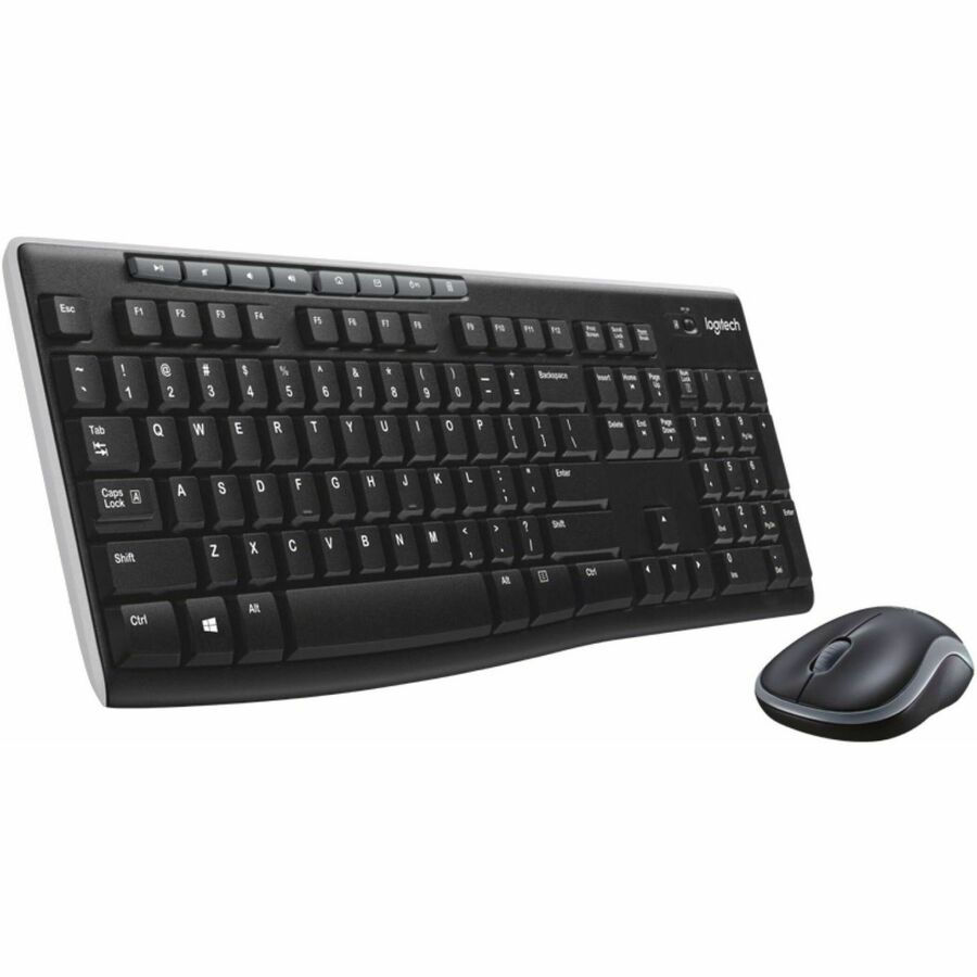 Logitech MK270 Wireless Keyboard and Mouse Combo for Windows, 2.4 GHz Wireless