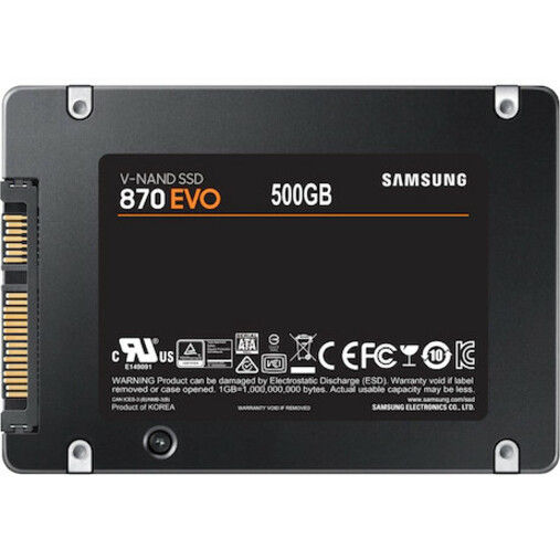 Samsung 870 EVO MZ-77E500E 500 GB Solid State Drive - 2.5" Internal