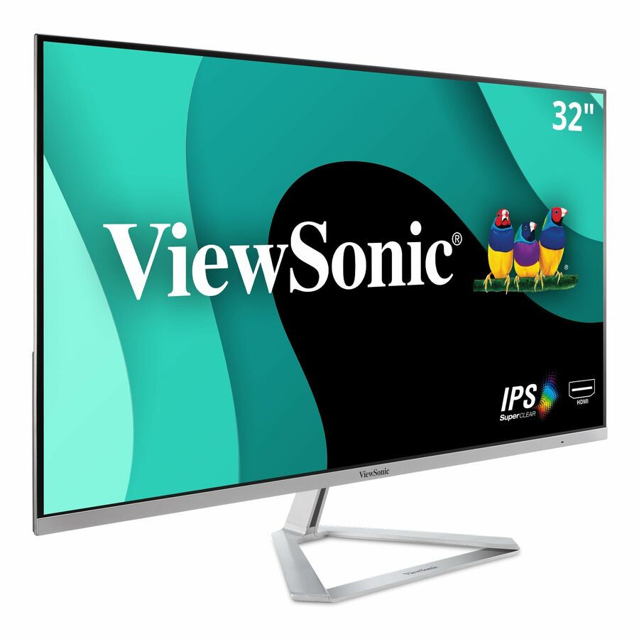 ViewSonic VX3276-MHD 32 Inch 1080p Monitor, IPS with Screen Split Capability