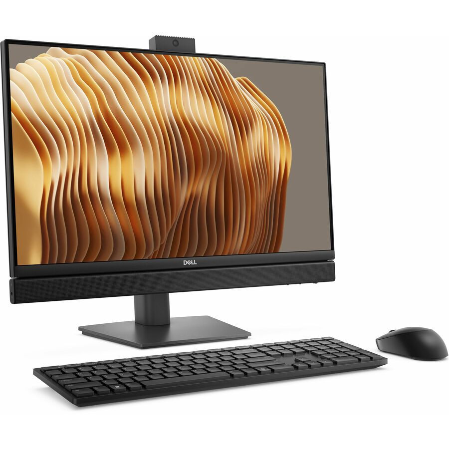 Dell Pro QC24251 All-in-One Computer - 8 GB - 256 GB SSD - Desktop - Dark Gray