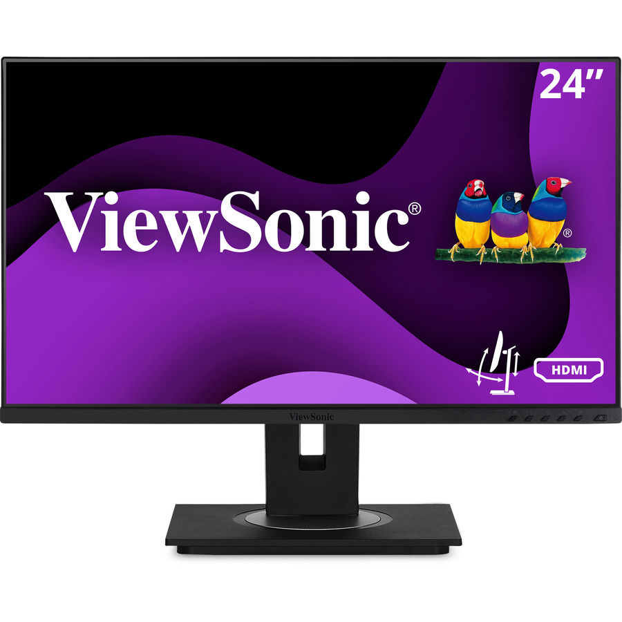 ViewSonic VG2448A 24 Inch 1080p Monitor, IPS Display with Ultra-Thin Bezels for