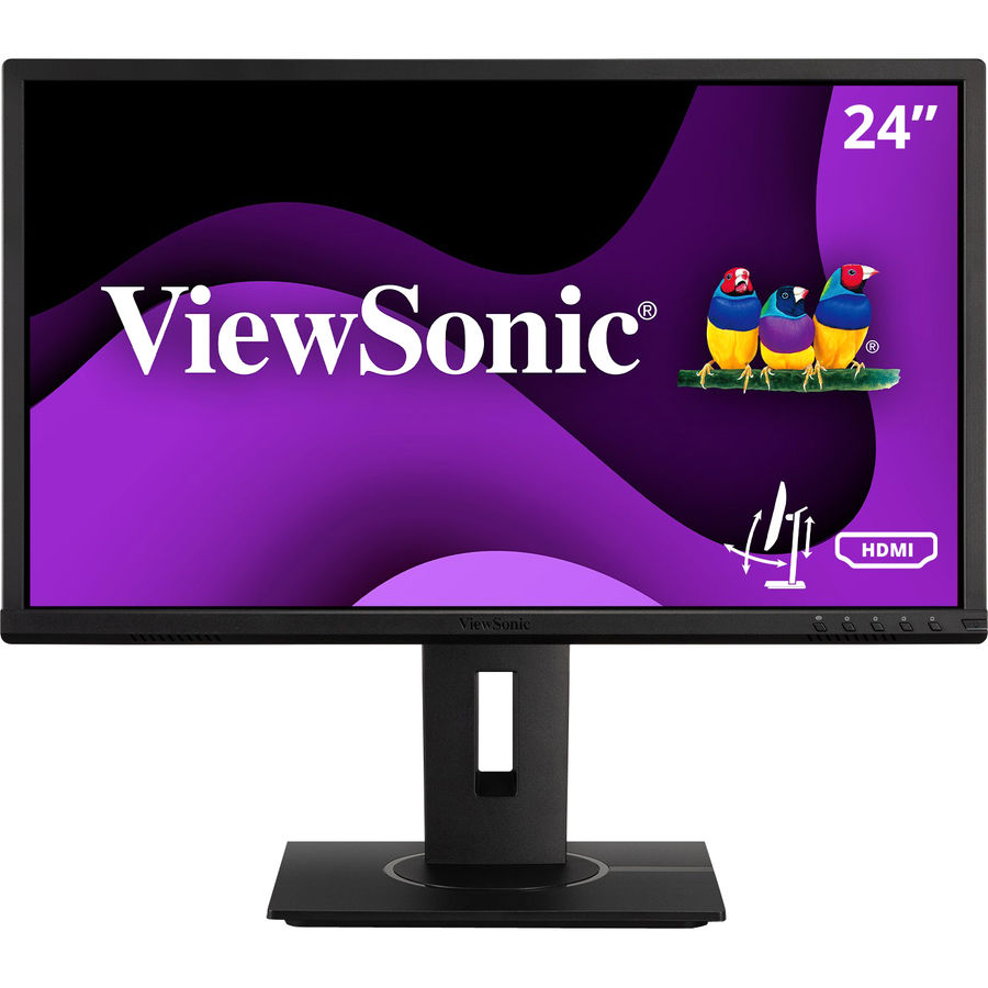 ViewSonic VG2440 24 Inch 1080p Monitor, VA Display for Smooth Home and Office