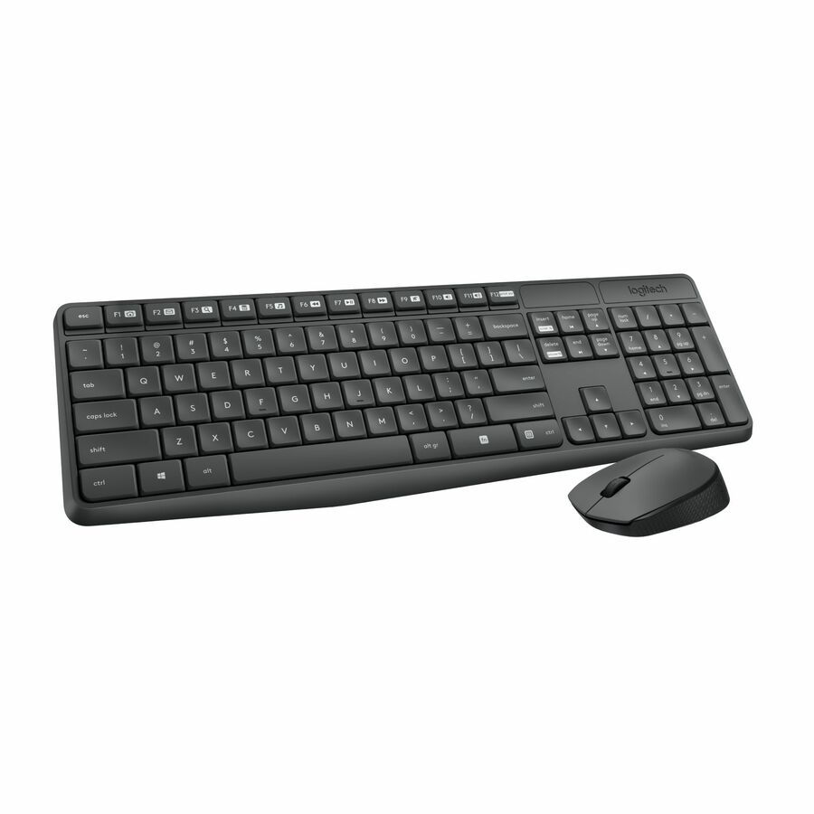 Logitech MK235 Wireless Keyboard & Mouse (English Layout)