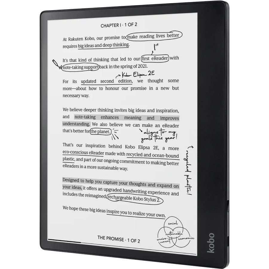 Kobo Elipsa 2E Digital Text Reader