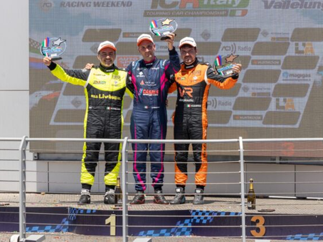 Doppio podio per Palanti a Vallelunga