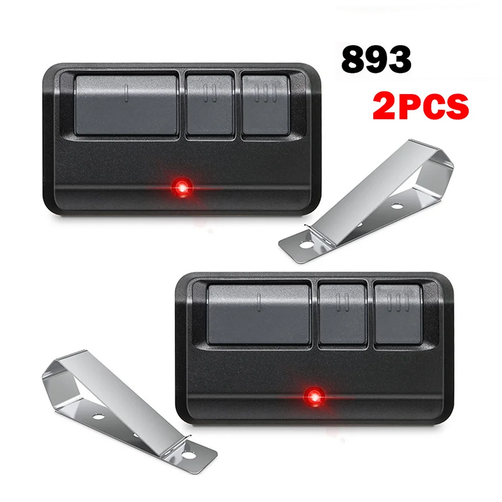 Miniatura: 2 For Chamberlain LiftMaster Garage Door Opener Remote 893LM 953EV-P2 Learn