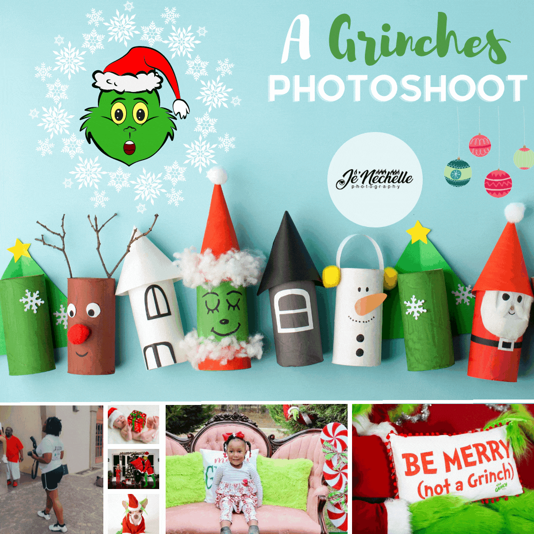Grinch Photoshoot .gif