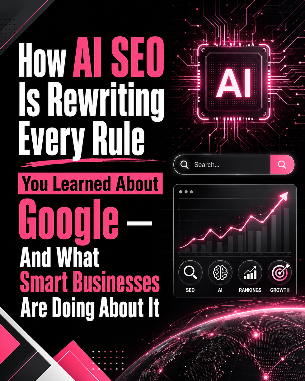 How AI SEO Is Rewriting Every Rule You Learned About Google — And What Smart Businesses Are Doing About It
