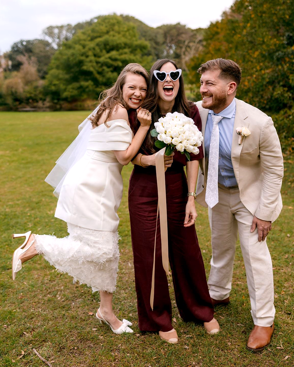 Shae Brewster with couple
