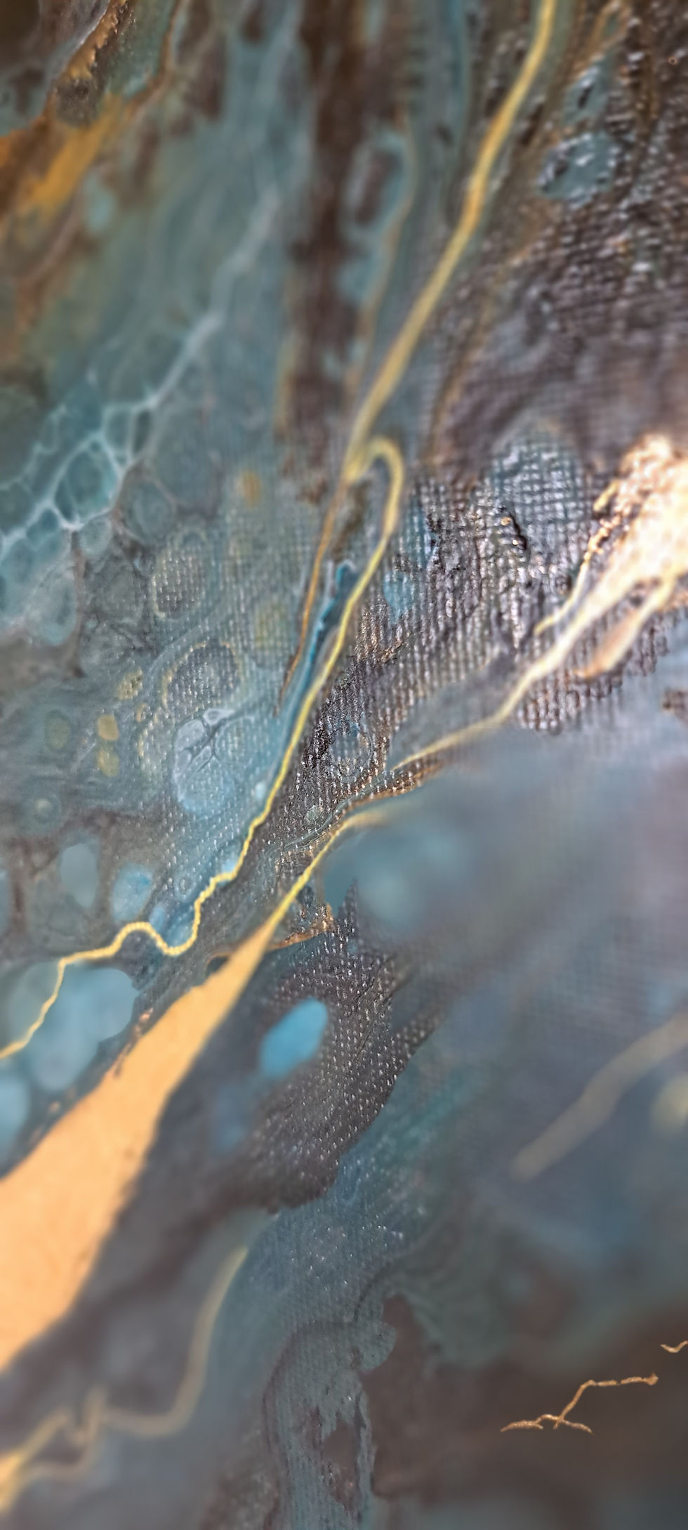 Thumbnail: Golden River (60x45cm)