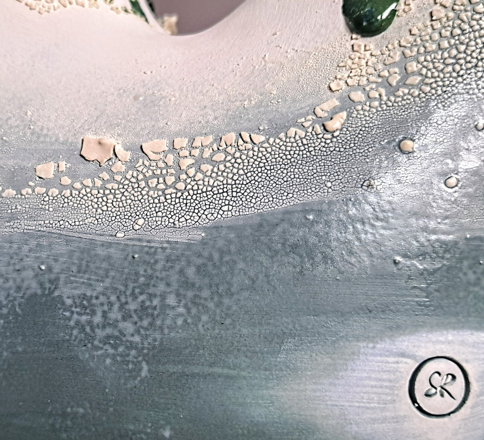 Thumbnail: Land and Sea sculpture vase (34x26x15cm)