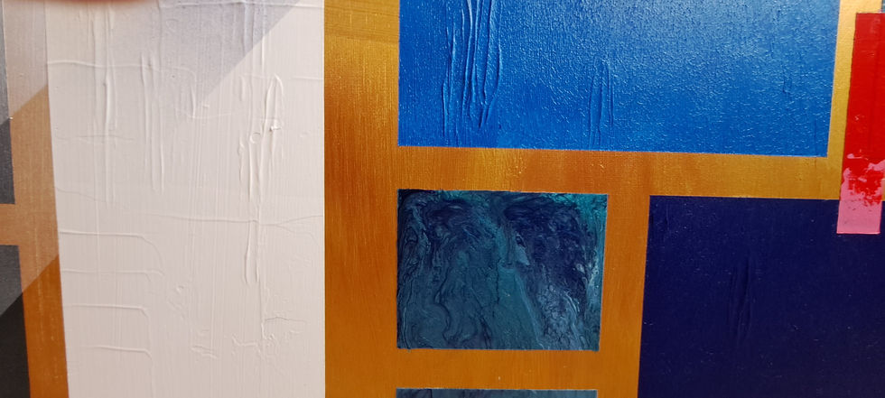 Thumbnail: Windows of Colour (100x80cm)