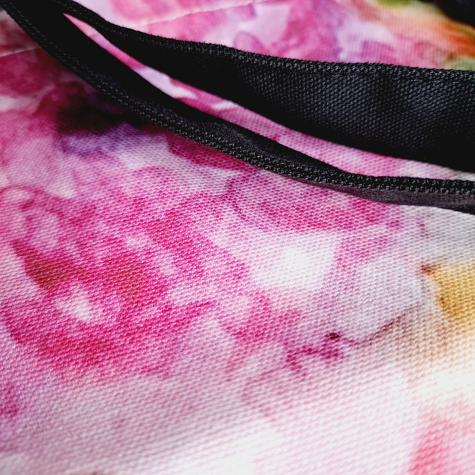 Thumbnail: Book bag - Hydrangeas (40x36cm)