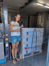 Die Lieferung ist eingetroffen!