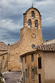 Clocher dans le Luberon