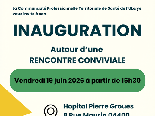 inauguration CPTS ubaye