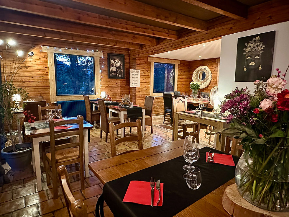 Salle du Restaurant Le Passe Montagne