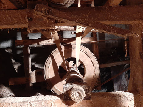 détail de la Scierie hydraulique de méolans-revel