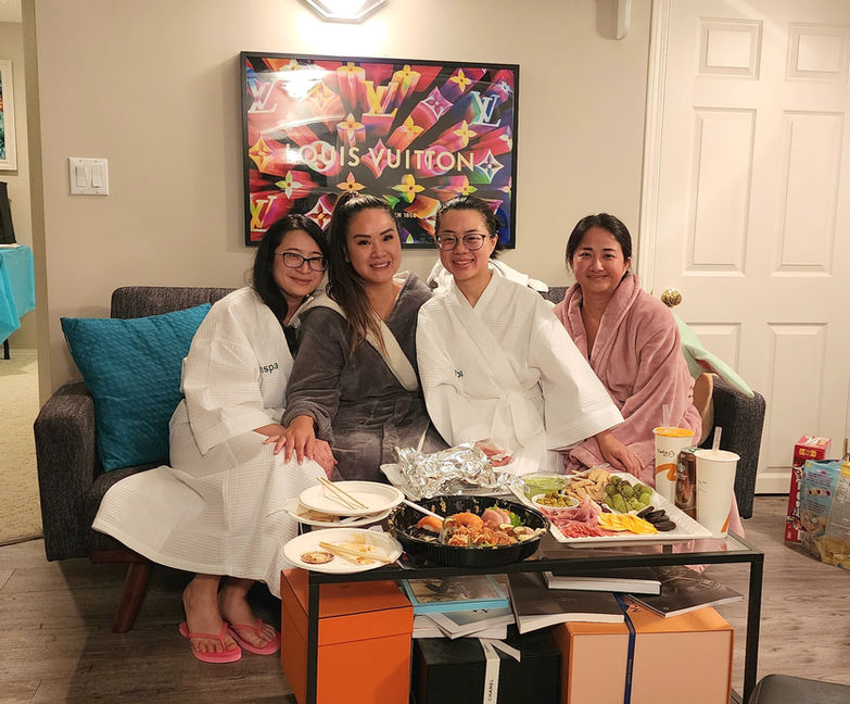ladies spa party, girls party, private event, mommy night out in calgary

