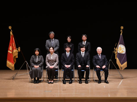 M1の羽賀君が学生表彰を受賞