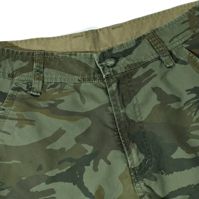 Thumbnail: Men’s Camouflage Cargo Shorts – Loose Fit Military Work Shorts