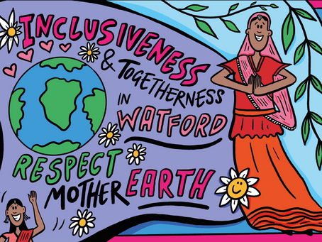 CDA Herts Illustrations- Connected Communities Events
