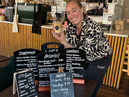 Cheeky Goat- Sign writing