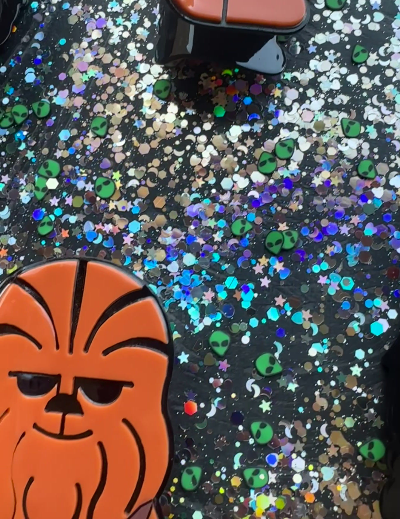 Chewbacca Big hair clip