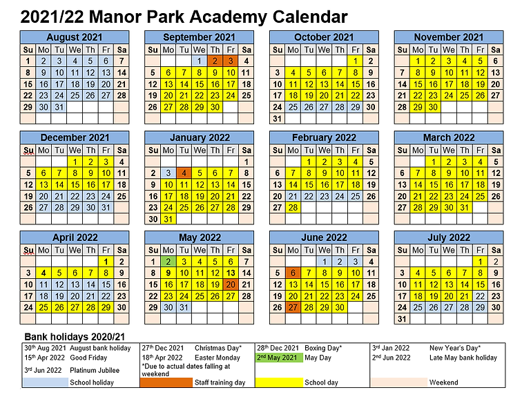 Term Dates Manorpark Term Dates Manorpark