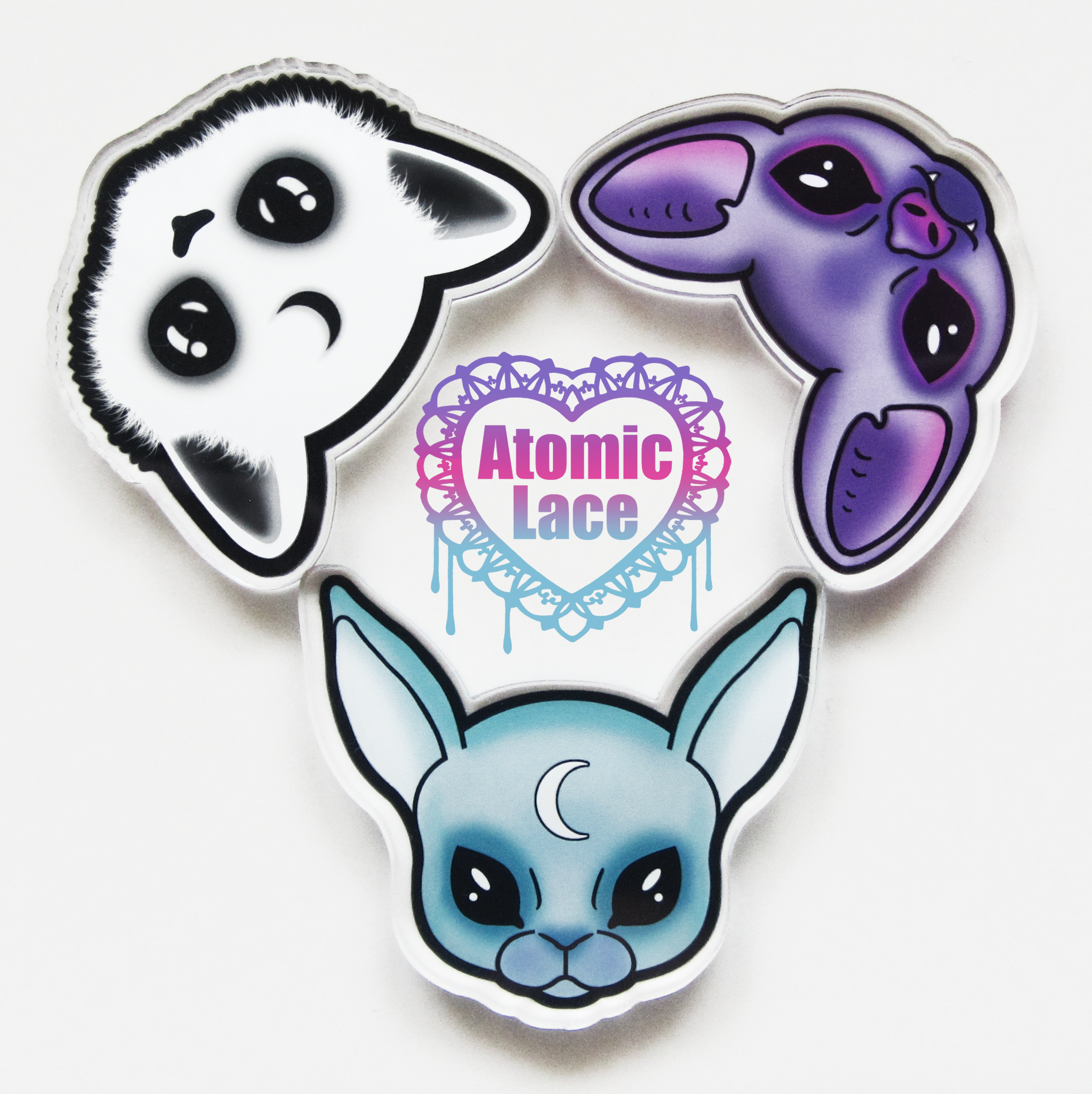 Pastel Goth Animals