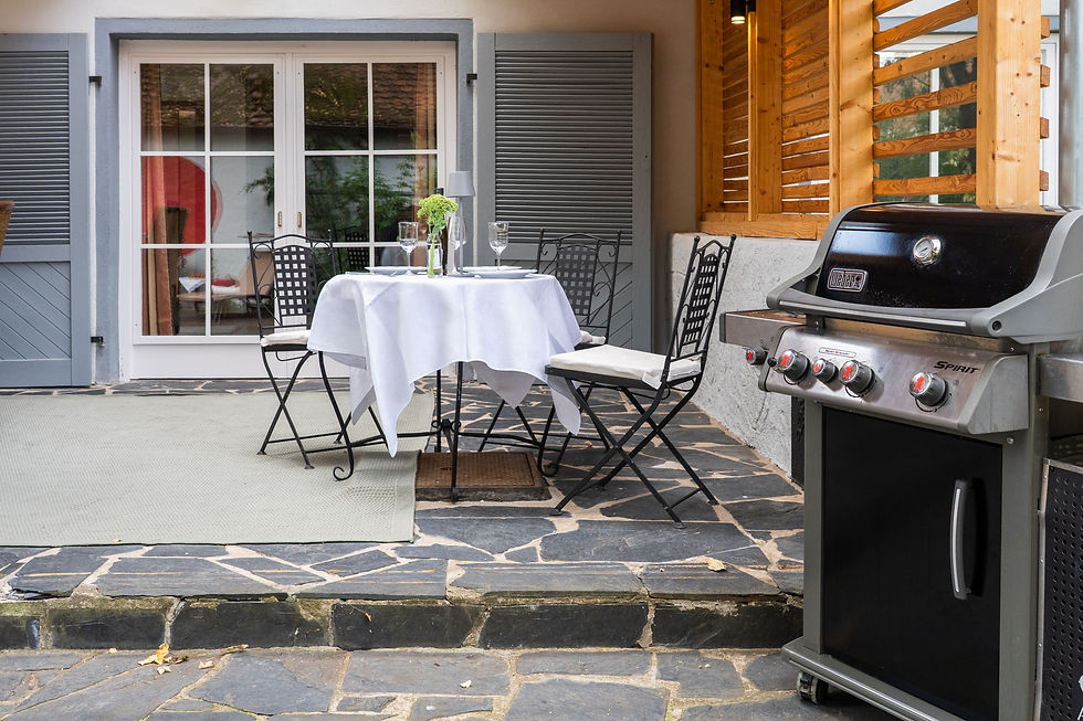 Grill für die Terrasse