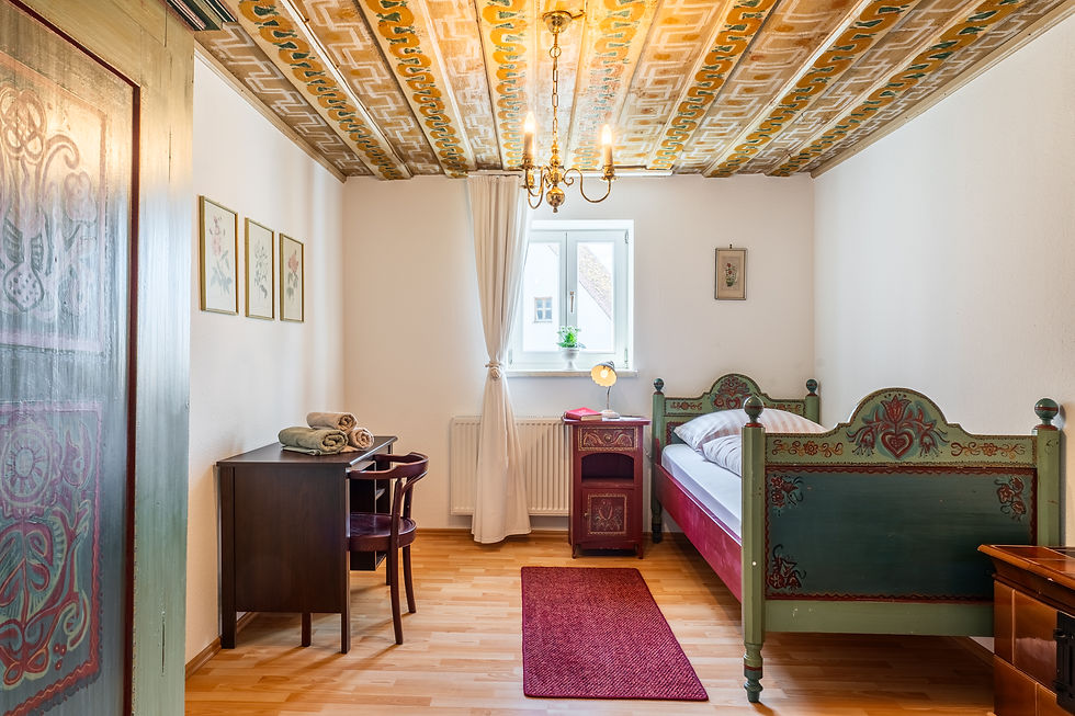 Schlafzimmer mit Einzelbett