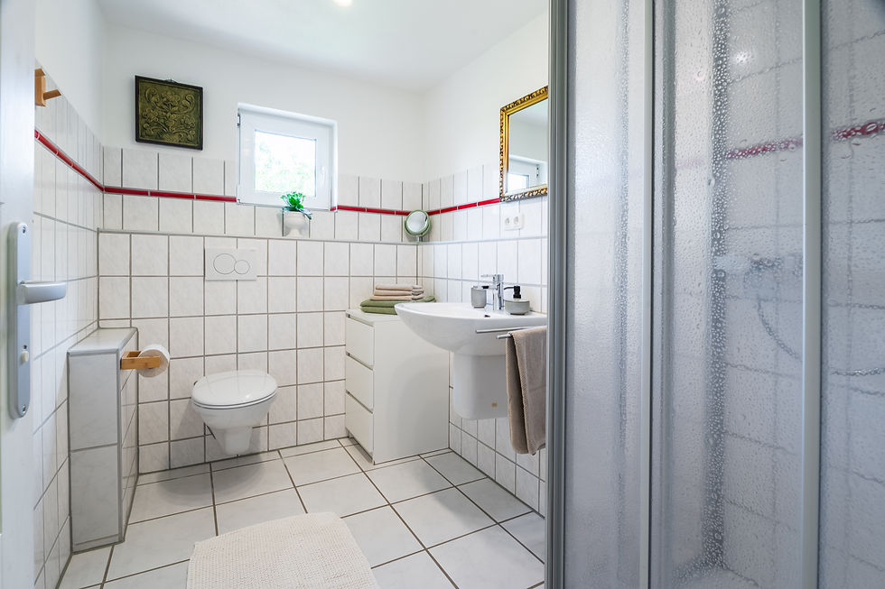 Badezimmer 2 im Obergeschoss