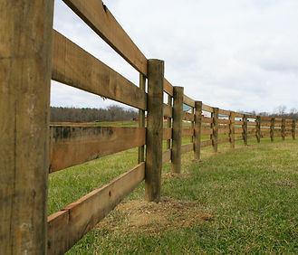 Fencing and post Holes