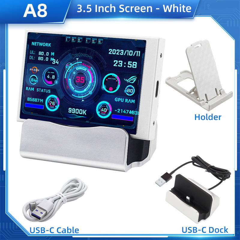 Thumbnail: OWL Display Pro – 3.5” USB-C IPS Secondary Hardware Display