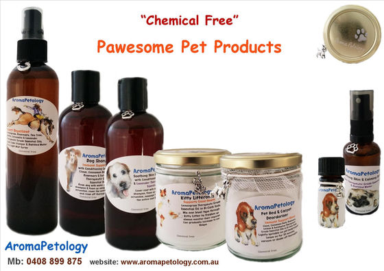 "Chemical Free" AromaPetology Pet Products