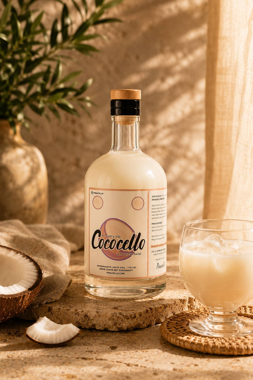 Thumbnail: Cococello kokosnoot crème likeur - 500ML