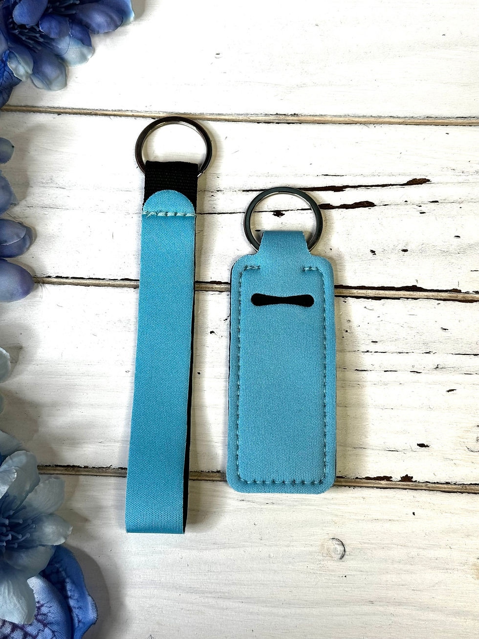 Thumbnail: Neoprene solid colored self defense keychain