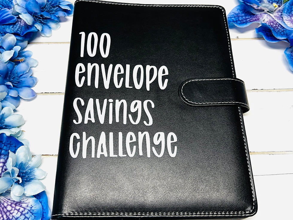 Thumbnail: 100 Envelpe Savings Challenge Binders