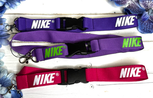 purple nike lanyard