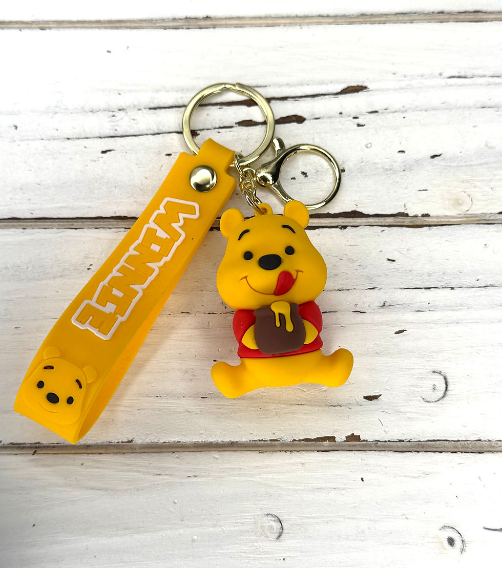 Thumbnail: Winnie the Pooh Character Keychain