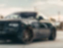 Car wrap for a Rolls Royce vehicle.